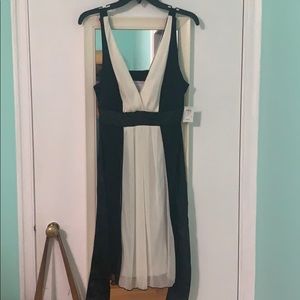 NWT black and white dress